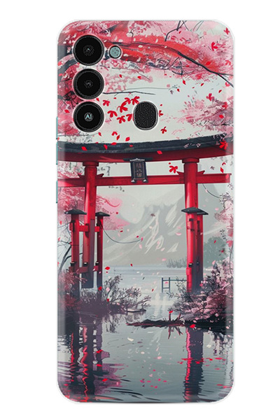 TECNO Spark 8C Kılıf Boutique Baskılı Resimli Japan Pcode -046