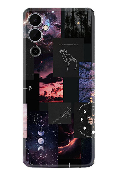 TECNO Pova Neo 2 Kılıf Boutique Baskılı Resimli Ay Pattern Pcode -030