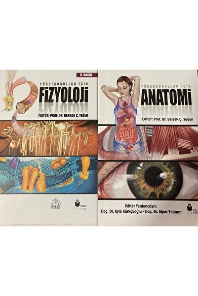 Yüce Yayımları Yüksekokullar İçin Fizyoloji ve Anatomi 2 Kitap
