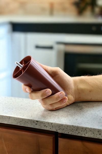 Badem10 Cu șurub (M8 FIN THREAD) Aparat inclus 14 cm (NUC) Mobilier din plastic Fotoliu Canapea Picior Picioare