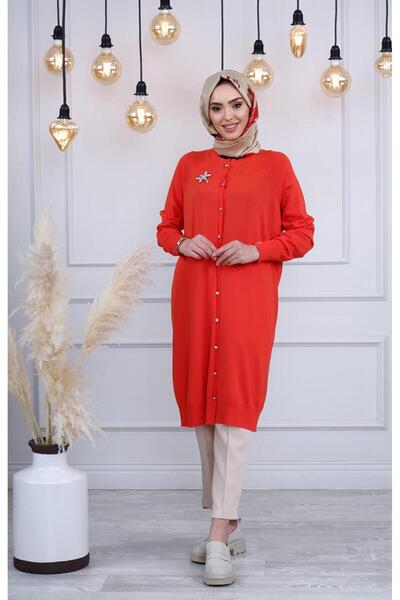 Invee Hırka 6283 Oranj