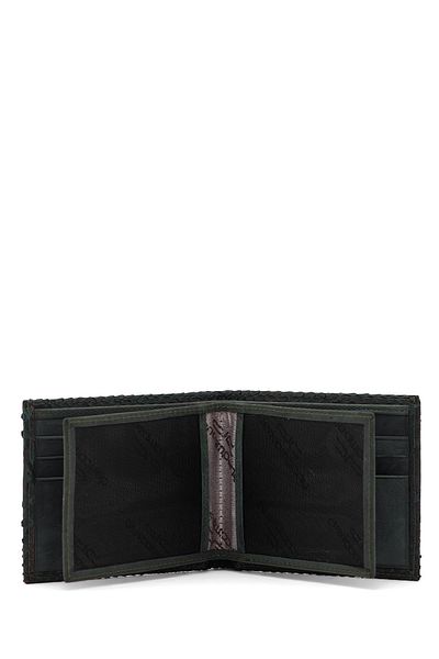 Deri Company Ανδρικό δερμάτινο πορτοφόλι Khaki Green - 113549