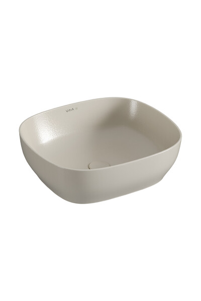 VitrA Outline recycled 7994b066-0016 Çanak Lavabo, Mat Bej