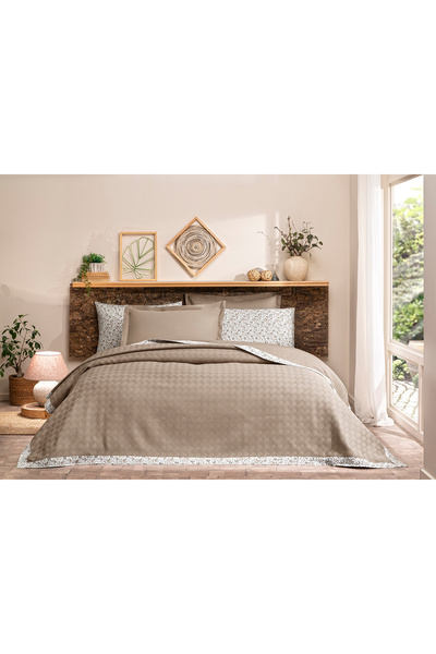 Özdilek Ivy Double Jacquard Piping Set