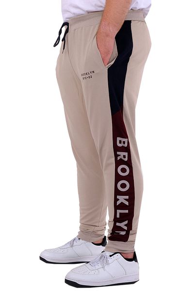 ModeXL BROOKLYN 24517 Γκρι ανδρικό φούτερ - Mode XL με Interlock Garnish, μεγάλο μέγεθος
