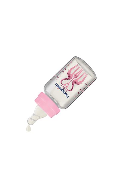 Hanymish 125 Ml Natural Glass Baby Bottle