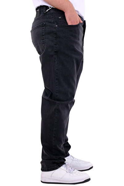 ModeXL Mode XL Büyük Beden Erkek Pantolon Klasik Kot 21920 Antrasit