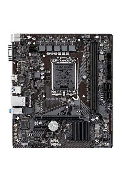 Gigabyte اللوحة الأم للألعاب H610m-h V2 Ddr5 Intel H610 مقبس 1700 Ddr5 5600mhz Matx