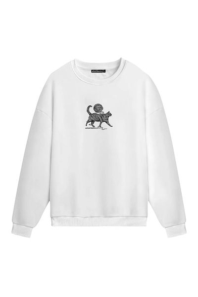 Mounte Bianca Unisex Gatto II - Κανονικό φούτερ