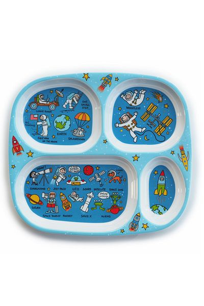 Tyrrell Katz Mini Compartment Plate Space for Babies