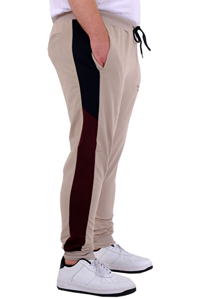 ModeXL BROOKLYN 24517 Сірі чоловічі спортивні штани - Mode XL, з інтерлоком, великий розмір