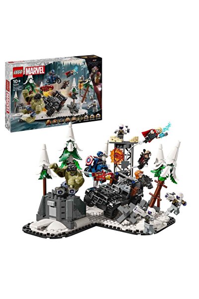 LEGO Marvel Assemble: Ultron Çağı 76291 – 10 Yaş ve Üzeri Süper Kahraman Sevenler ?