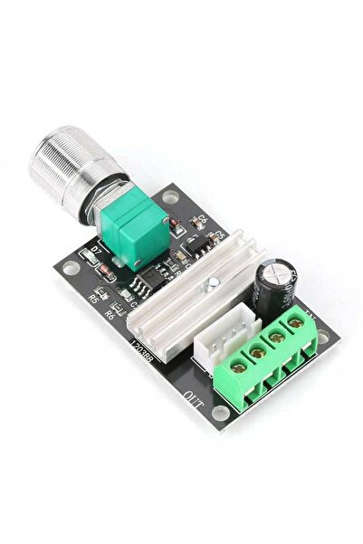 Devre Dünyası DC 6-24V 3A 80W Çift Yönlü PWM Motor Hız Kontrol Devresi