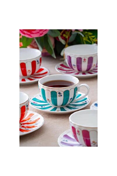 ACAR Marlowe 6 Kişilik Kahve Fincanı Takımı - 90 ml MSKF398