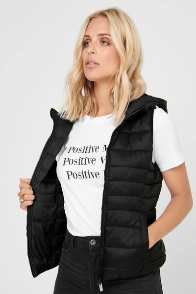 ONLY 15205760 Жіночий жилет - Чорний