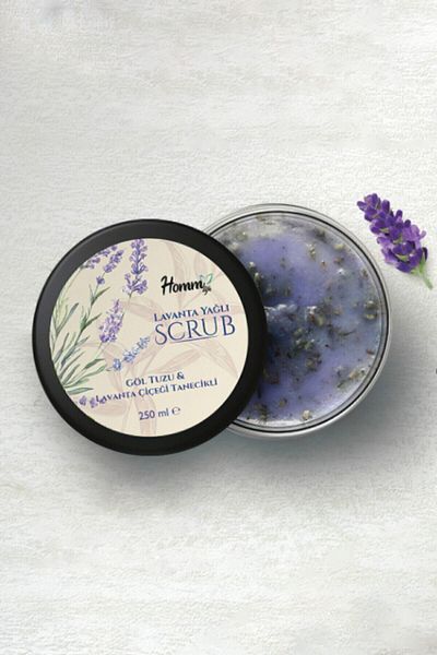 Homm Bitkisel Homm Life Lavender Oil Scrub with Plant Grains 250 ml