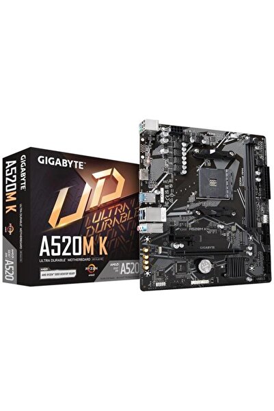 Gigabyte A520M K DDR4 HDMI PCIe 16X v3.0 AM4 mATX