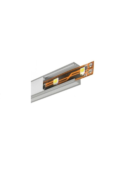 Sese Alüminyum Led Kanalı Led Profili Ve Beyaz Üst Kapağı 3x1 Metre Boş Kasa ...
