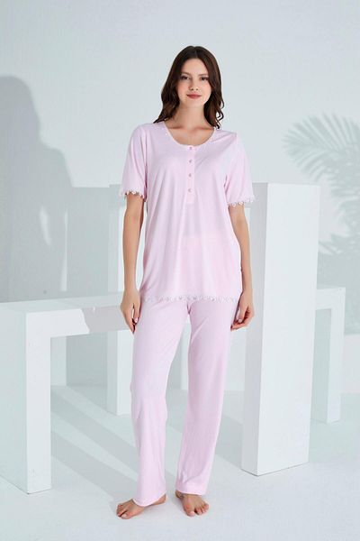 Etoile Σετ πιτζάμες εγκυμοσύνης Bamboo Lace Detailed Maternity 30241-30245