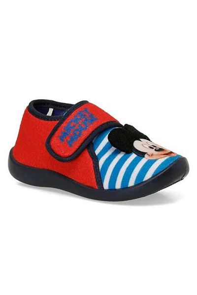 Disney Mickey Mouse Mickey Mouse Debb 4Pr Red Nursery Home Shoes