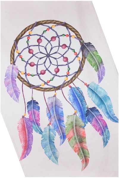 Bross Πετσέτα θαλάσσης 75x150 με σχέδιο Mandala