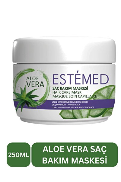ESTEMED Yağlı & Kepekli Saç Bakım Maskesi & Aloe Vera Haır Care Mask 250ml