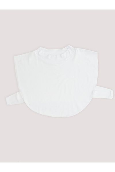 befashop White Combed Neck Collar