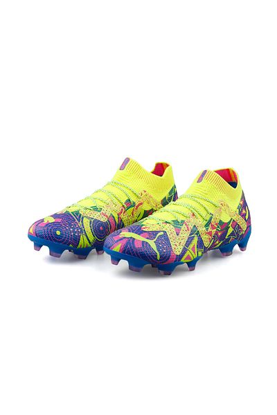 Puma Neymar Future Ultimate Energy FG/AG - Crampoane pentru podea pentru covor și iarbă Colorate