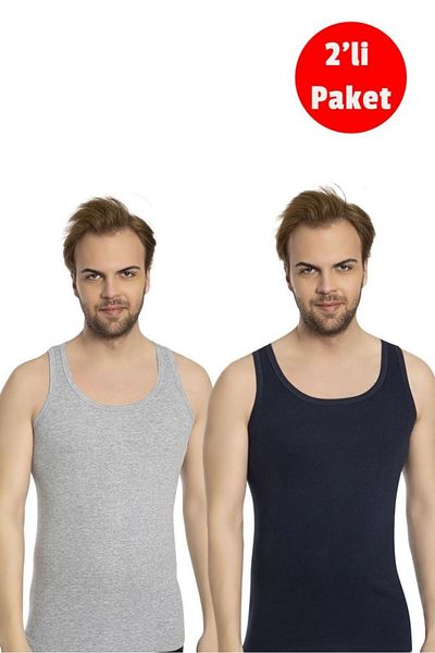 Bross Ανδρικό Σετ εσώρουχα 2 τεμαχίων από 100% βαμβάκι - 1008