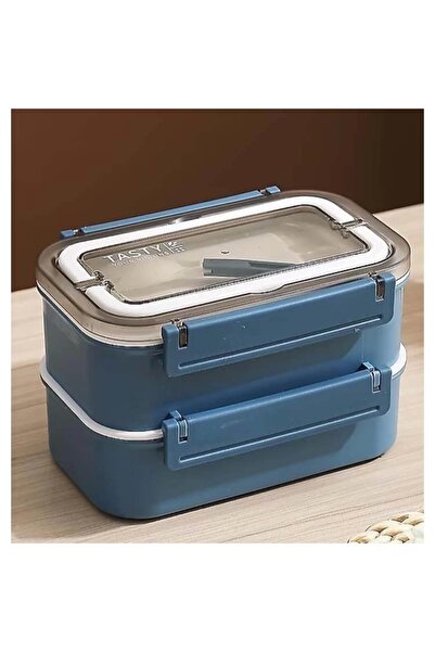 Vagonlife VAGONLİFE ÇELİK YEMEK KABI BÖLMELİ 1600 ML - LUNCH BOX  XC-494