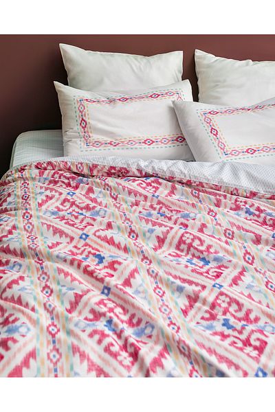 Madame Coco Aron Ranforce Printed Double Duvet Cover Set - 100% Cotton, Colorful