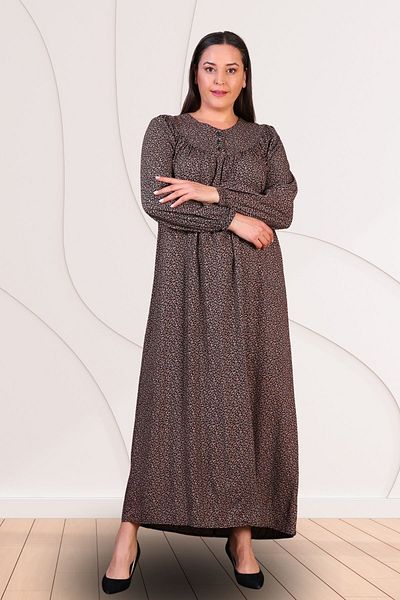Ferace Rochie lungă de vară mărime mare - model crocant