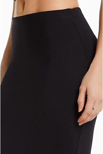 DEEP SECRET Side Slit Midi Skirt