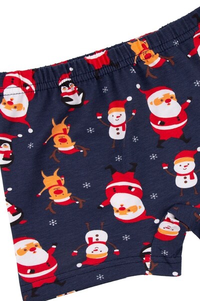Bross Christmas Children's Boxers - Set of 3 Colorful