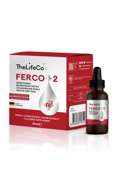 TheLifeCo Ferco 2 Value Iron Drops 30 ml