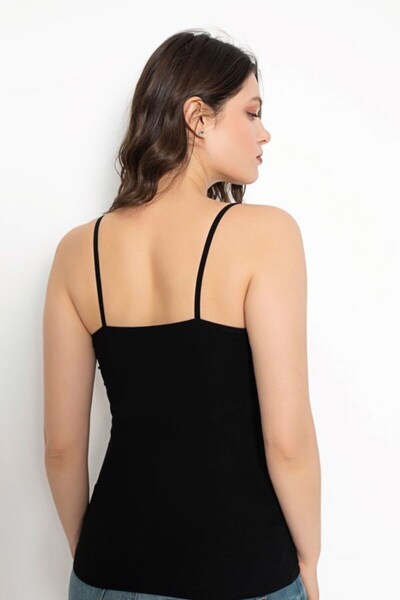 Bross Bambu Kadın Atlet 2li Siyah Beyaz 1425