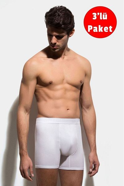Bross Ανδρικό 3 τεμάχιο Lycra Cotton Boxer / 1000