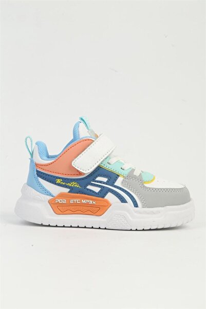 United Colors of Benetton Çocuk Spor Ayakkabı Beyaz Lacivert BNI-11092