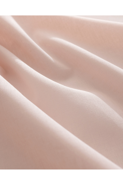 Madame Coco Manon King Size 100% Cotton Ranforce Non-Elastic Sheet - Powder