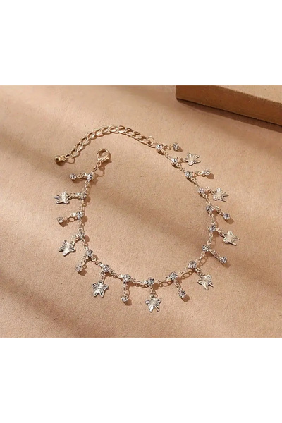 Butik Kelebek Figürlü Halhal