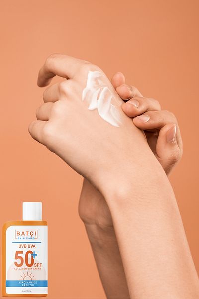 Batçı 50 SPF+ High Protection Moisturizing and Anti-Blemish Sunscreen - 50ML
