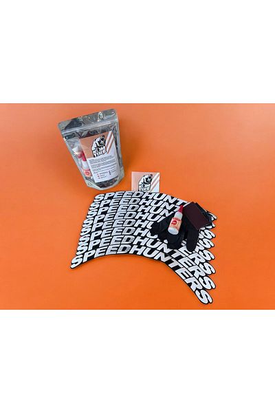 komauto Speedhunters 2.5 cm 8 Pieces Adhesive Rigging Sticker - Motorcycle and Automobile Vehicle Tire Lettering