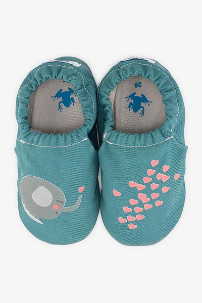 HOPFRÖG Botine inteligente Hyper Petrol Blue Barefoot - Cute Hose