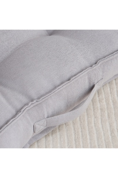 Home Box Atlanta Ezra Ribbed Floor Cushion 48x48x10 cm