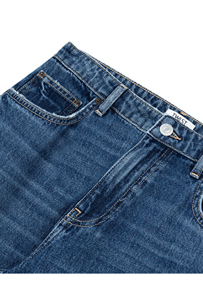 Twist Barrel fit jean pantolon