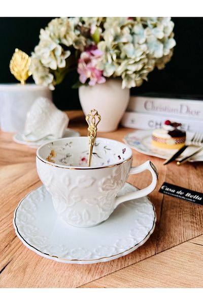 CASA DE BELLA Lidya 6-Piece Personality Luxury Porcelain Cup