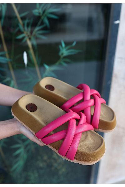Moka Shopin Papuci MokaShopin Tenda Fuchsia Skin