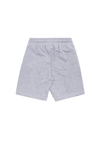 U.S. Polo Assn. Children's Gray Melange Knitted Shorts 50263428-Vr086