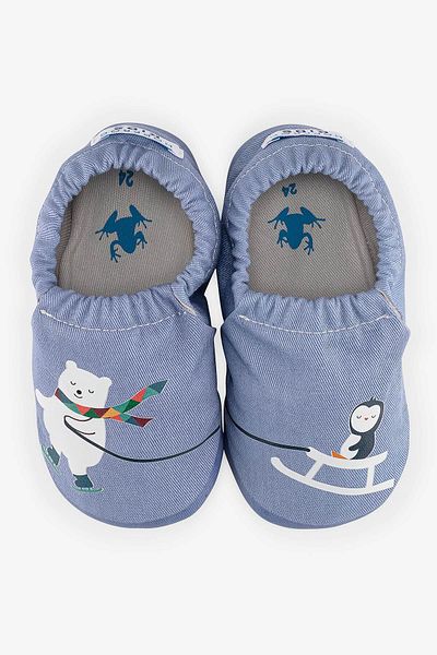 HOPFRÖG Botine Hyper Denim Blue Barefoot Smart Buddy-buddy