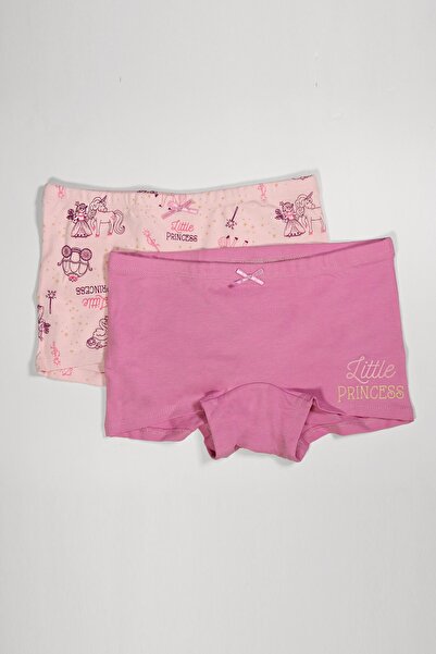 Katia&Bony حزمة من قطعتين من ملابس داخلية للفتيات من Princess باللون الأرجوان...